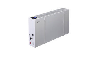 N4820B - wiszący energooszczędny grzejnik elektryczny NOGEN o mocy 2000W przeznaczony do pomieszczeń o powierzchni 40m2 i kubaturze nie większej niż 100m3.